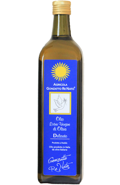 Olio extra vergine di oliva delicato 1L